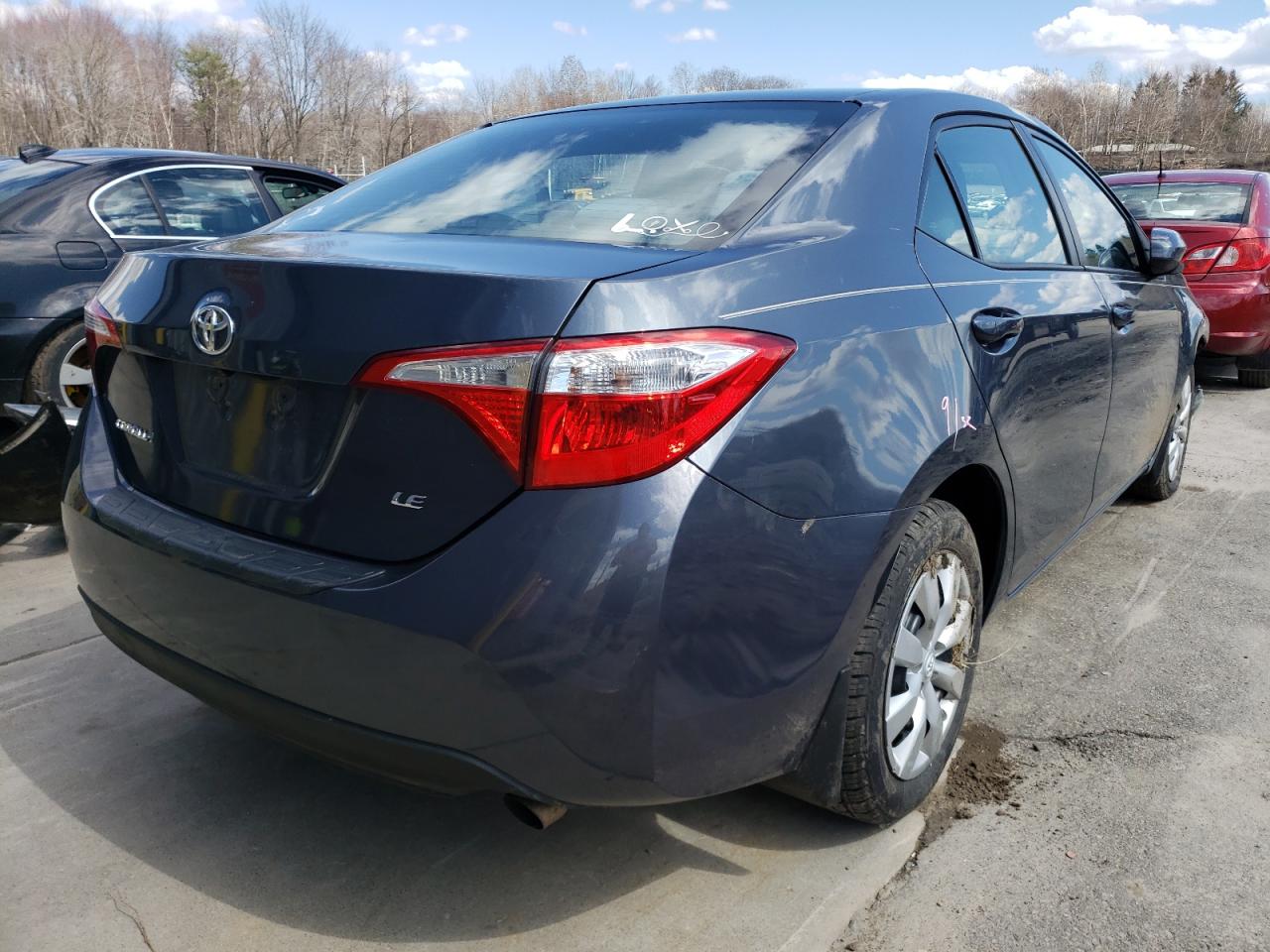 Photo 4 from auction – 2014 TOYOTA COROLLA L with VIN 2T1BURHE4EC219476