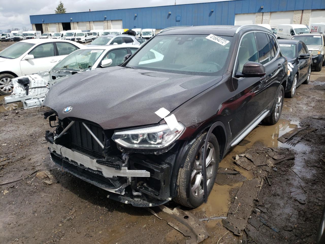 Photo 2 from auction – 2020 BMW X3 XDRIVE3 with VIN 5UXTY5C08LLT33286