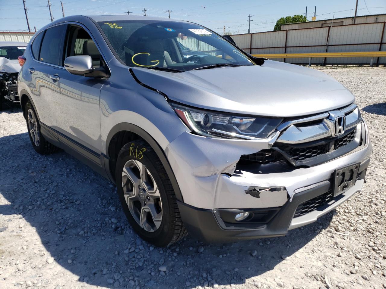 HONDA CR-V EXL 2017 with VIN 7FARW1H84HE015236 - Photo from auction