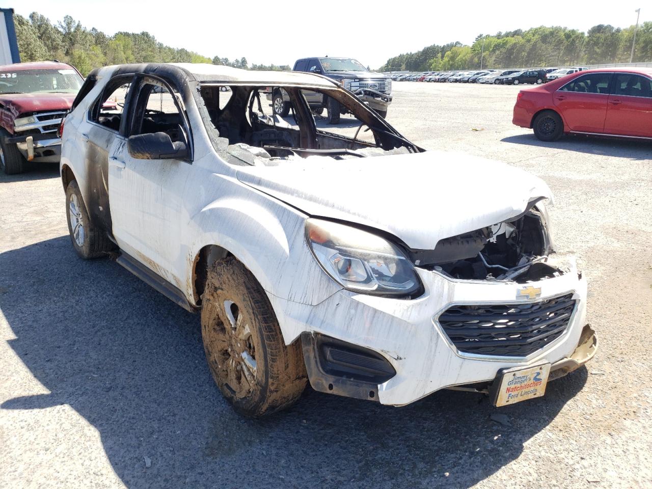 CHEVROLET EQUINOX LS 2016 with VIN 2GNALBEK7G6151590 - Photo from auction