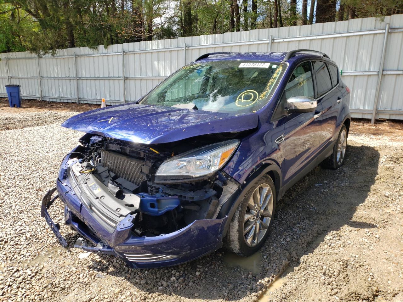 Photo 2 from auction – 2016 FORD ESCAPE SE with VIN 1FMCU0G96GUA00122