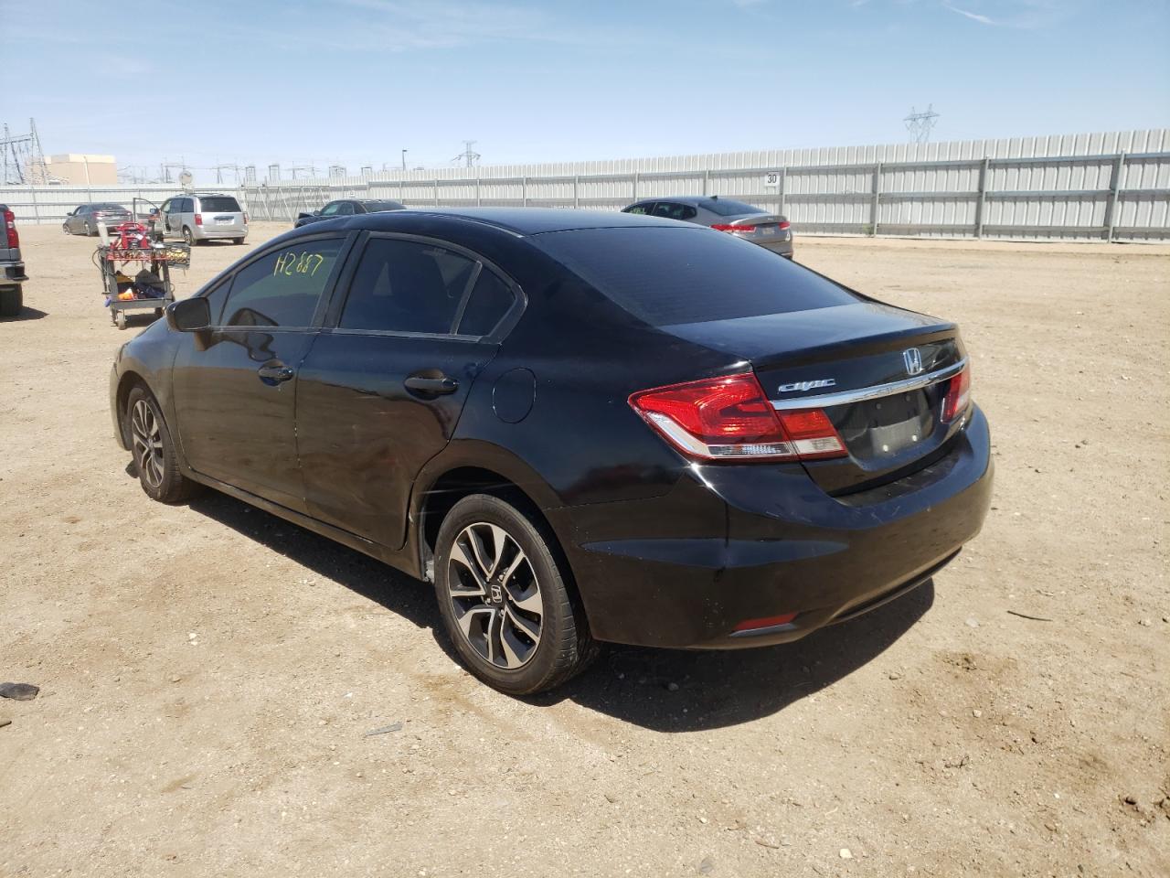 Photo 3 from auction – 2015 HONDA CIVIC EX with VIN 19XFB2F8XFE208643