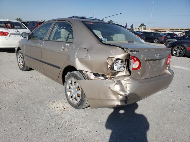 Photo 3 from auction – 2004 TOYOTA COROLLA CE with VIN 1NXBR32E64Z310608
