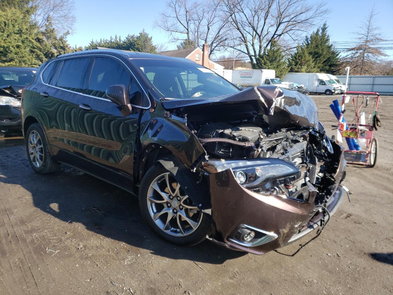 BUICK ENVISION E 2020 with VIN LRBFX2SA0LD163458 - Photo from auction