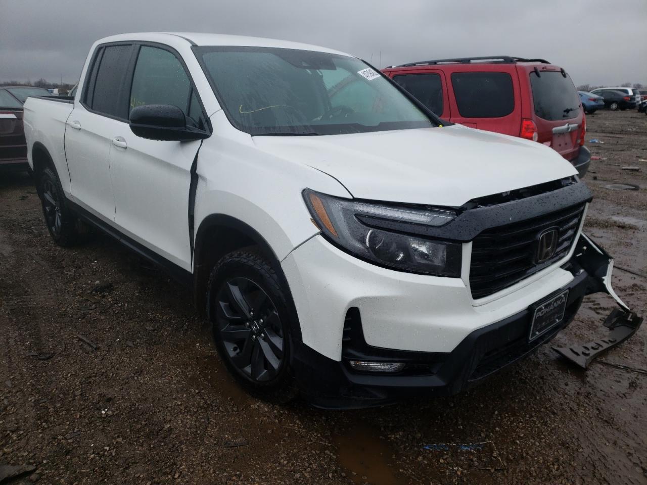 Photo 1 from auction – 2021 HONDA RIDGELINE with VIN 5FPYK3F1XMB011438