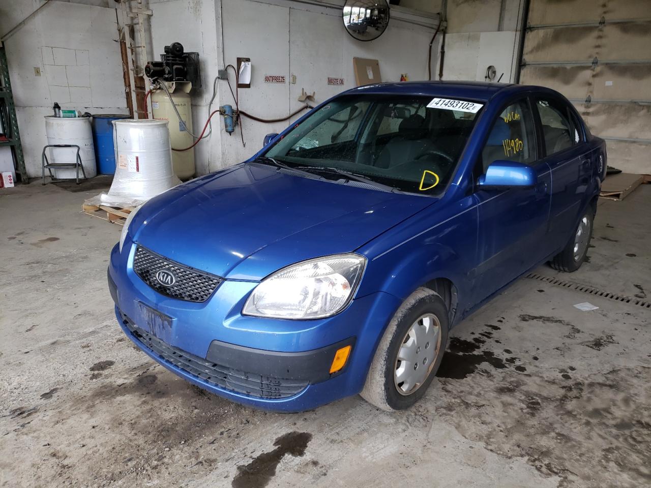 Photo 2 from auction – 2008 KIA RIO BASE with VIN KNADE123286426651