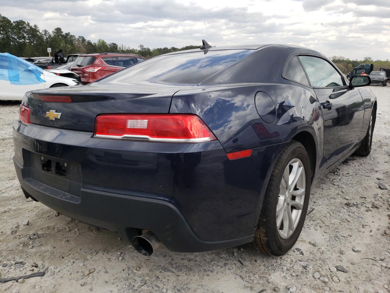 Photo 4 from auction – 2015 CHEVROLET CAMARO LS with VIN 2G1FB1E36F9198328