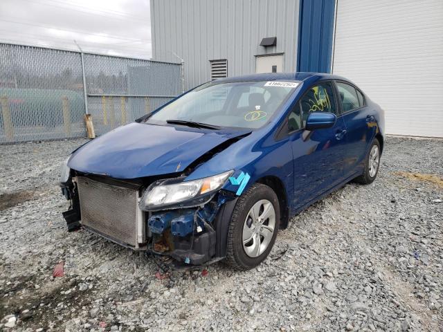 Photo 2 from auction – 2014 HONDA CIVIC LX with VIN 2HGFB2E41EH044217