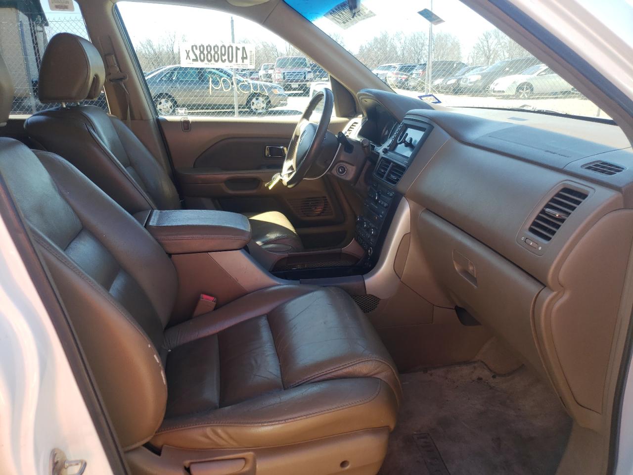 Photo 5 from auction – 2007 HONDA PILOT EXL with VIN 5FNYF28787B044774