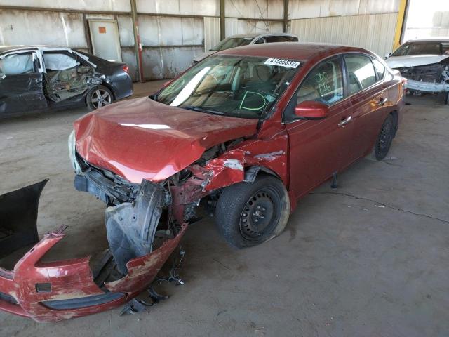 Photo 2 from auction – 2013 NISSAN SENTRA S with VIN 3N1AB7AP0DL771735