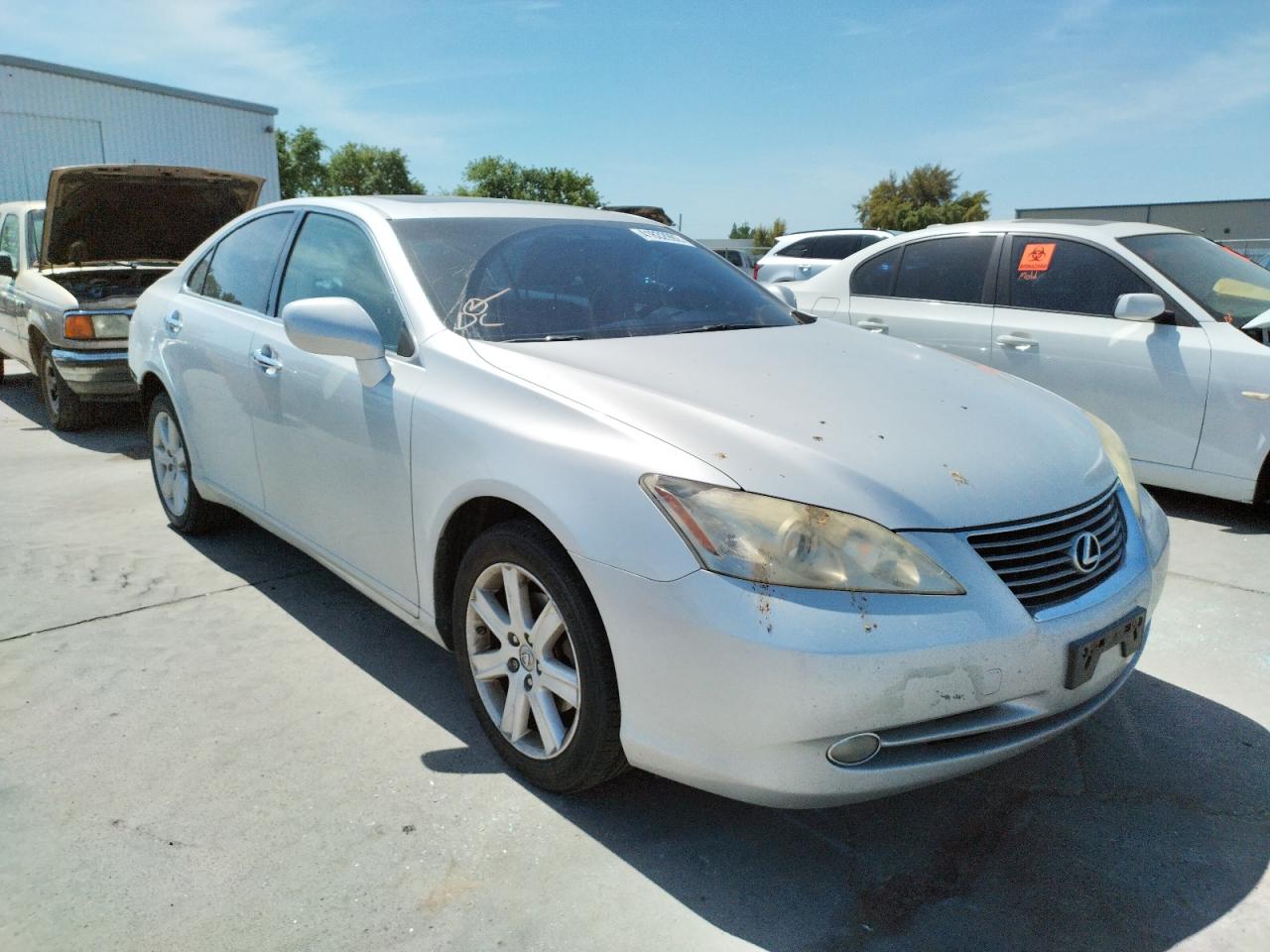LEXUS ES 350 2007 with VIN JTHBJ46G772036721 - Photo from auction