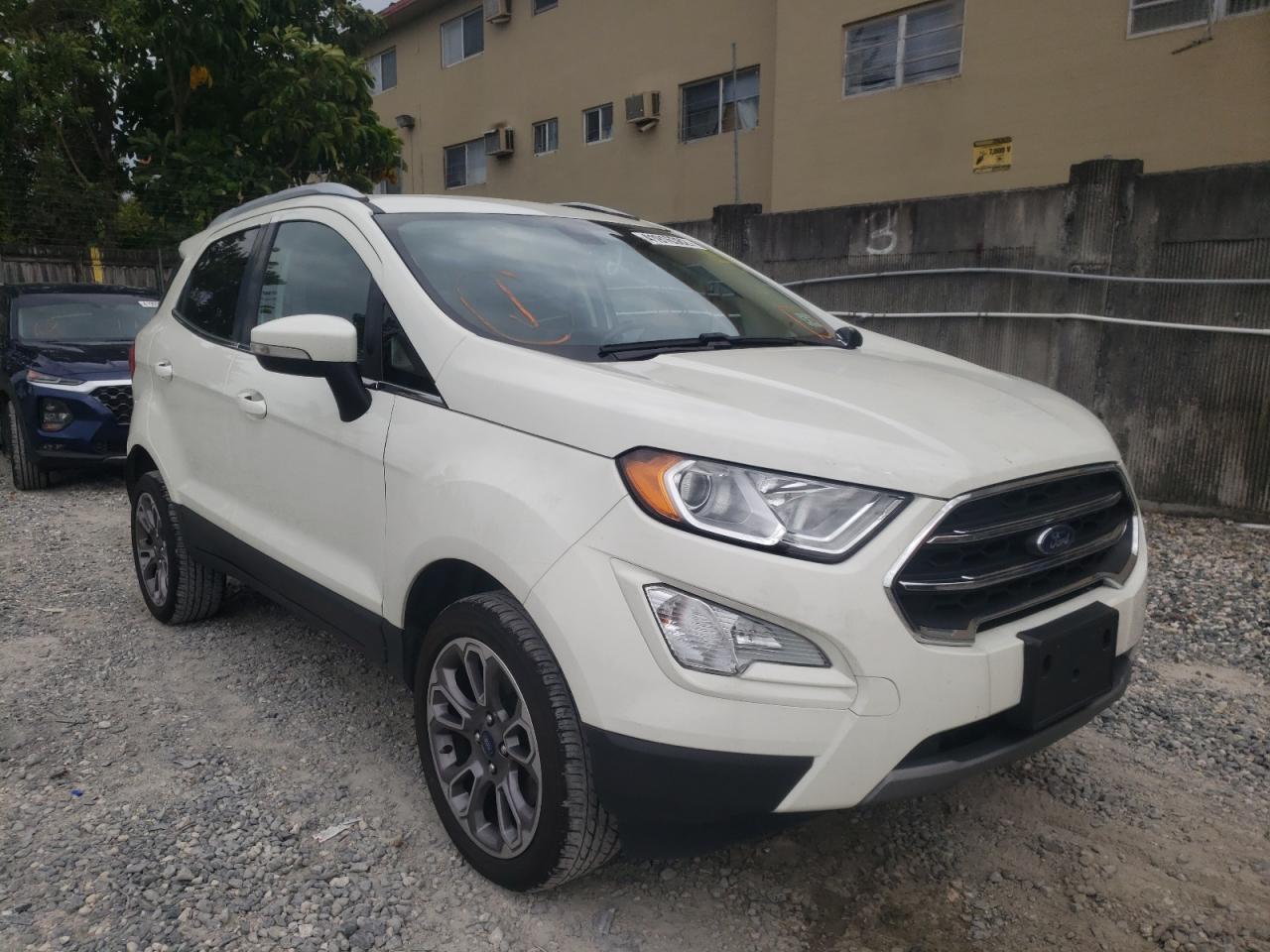 FORD ECOSPORT T 2020 with VIN MAJ6S3KL7LC356841 - Photo from auction