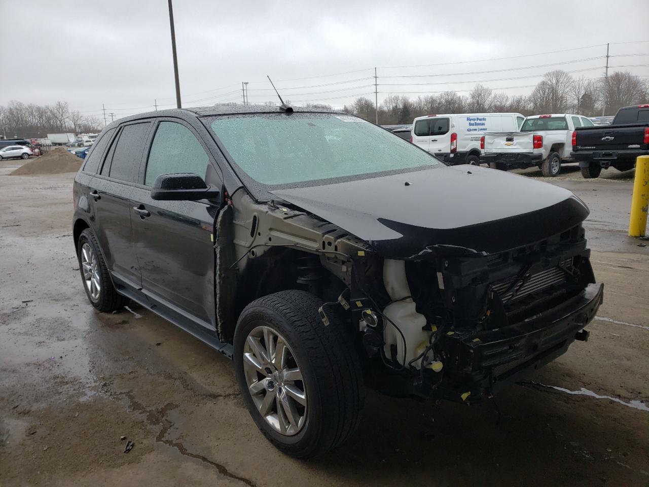 FORD EDGE SEL 2013 with VIN 2FMDK3J97DBB29556 - Photo from auction