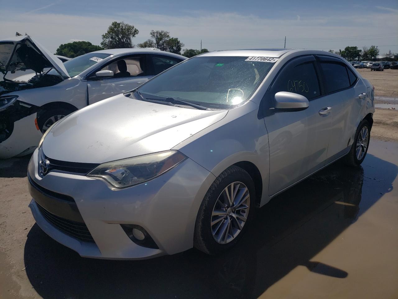 Photo 2 from auction – 2015 TOYOTA COROLLA L with VIN 2T1BURHE1FC416493