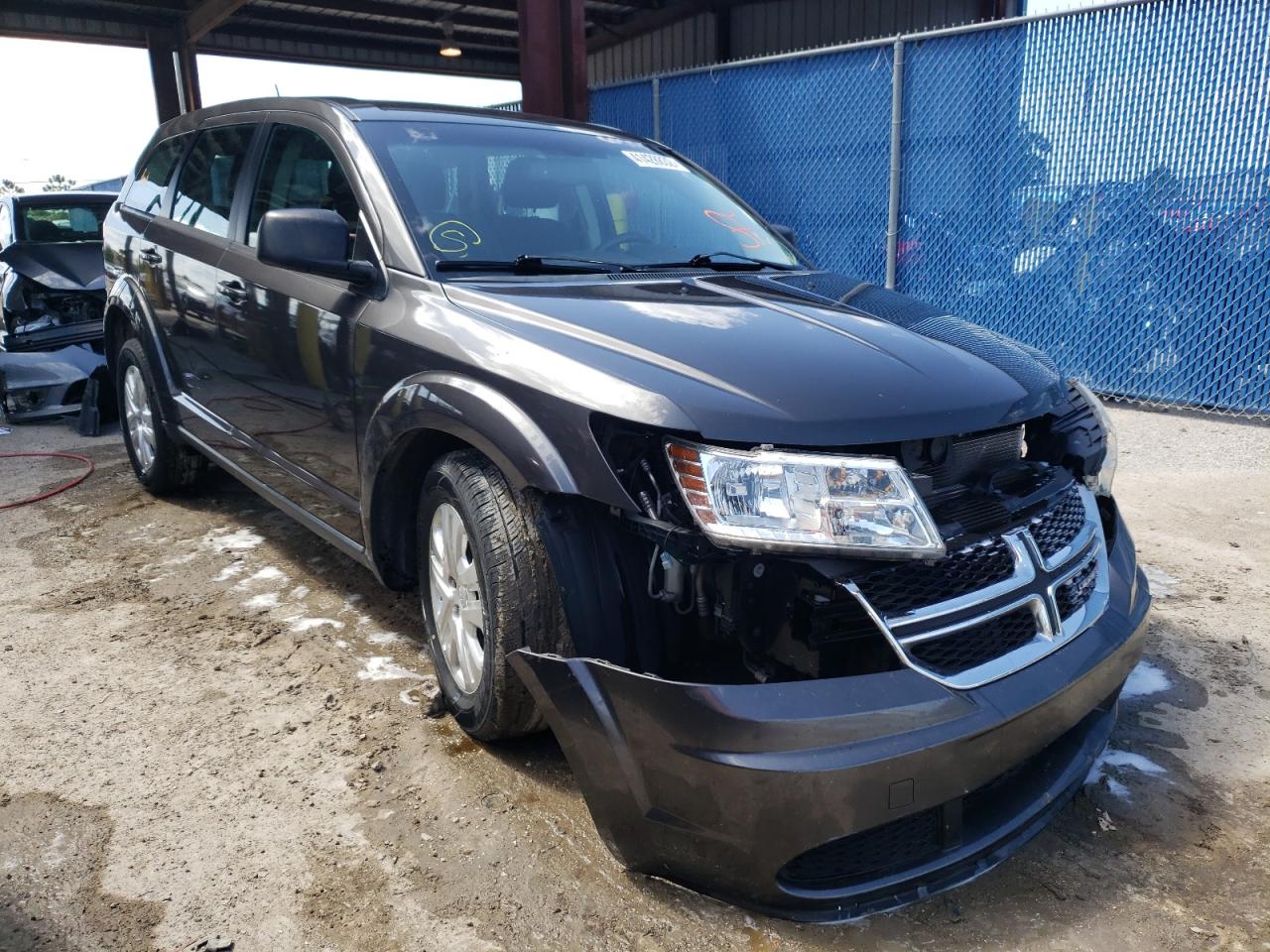 DODGE JOURNEY SE 2015 with VIN 3C4PDCAB5FT747318 - Photo from auction
