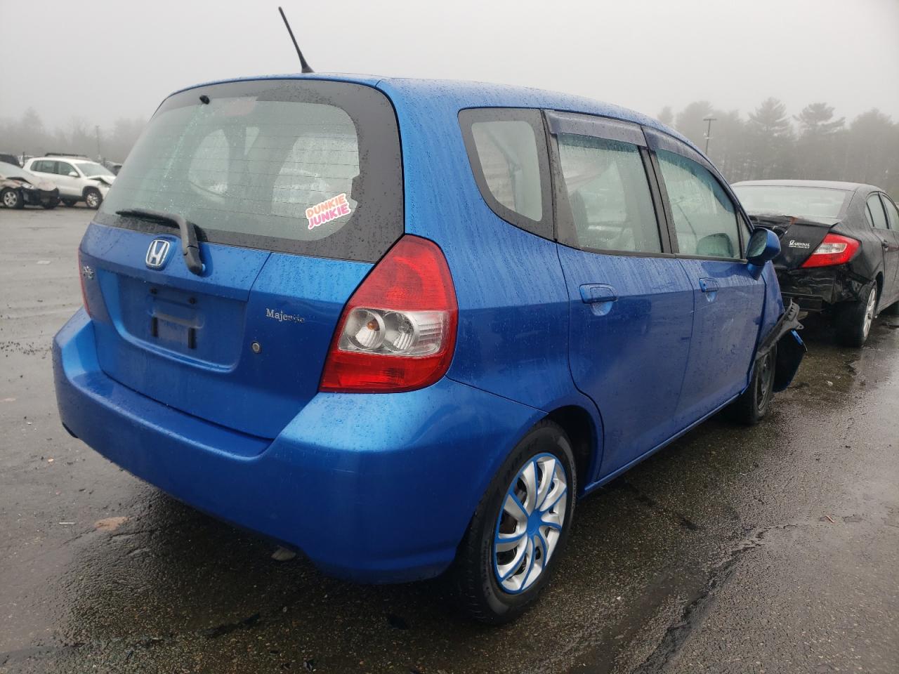 Photo 4 from auction – 2008 HONDA FIT with VIN JHMGD37418S038851