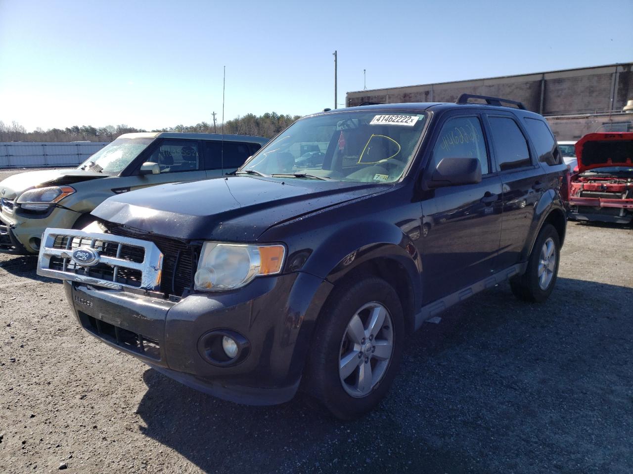 Photo 2 from auction – 2011 FORD ESCAPE XLT with VIN 1FMCU9DG8BKA54632
