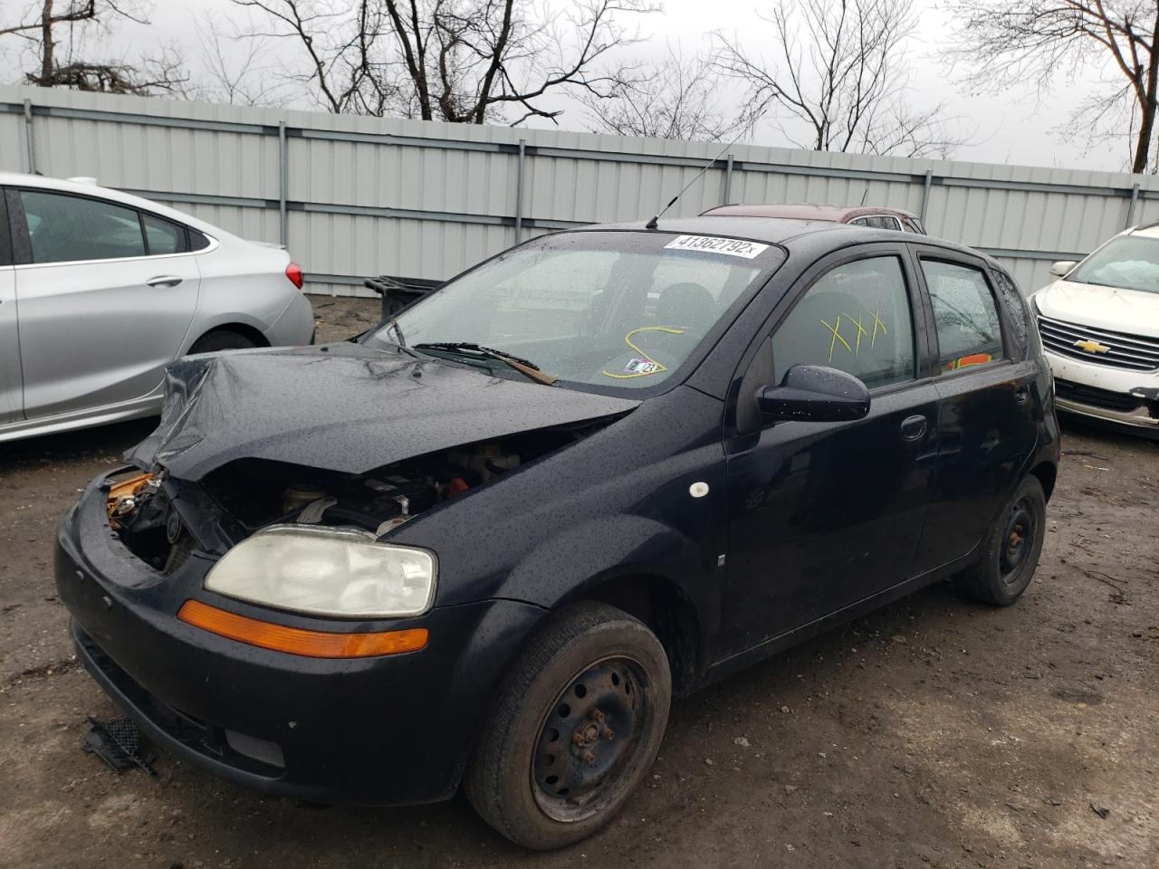 Foto 2 de la subasta – 2007 CHEVROLET AVEO BASE con VIN KL1TD66637B716588