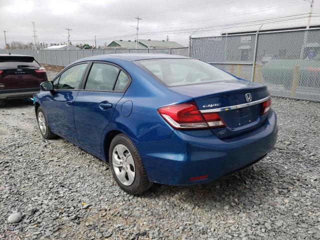 Photo 3 from auction – 2014 HONDA CIVIC LX with VIN 2HGFB2E41EH044217