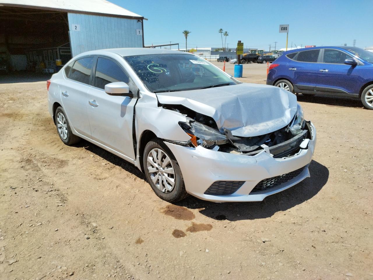 Photo 1 from auction – 2016 NISSAN SENTRA S with VIN 3N1AB7AP2GY270613