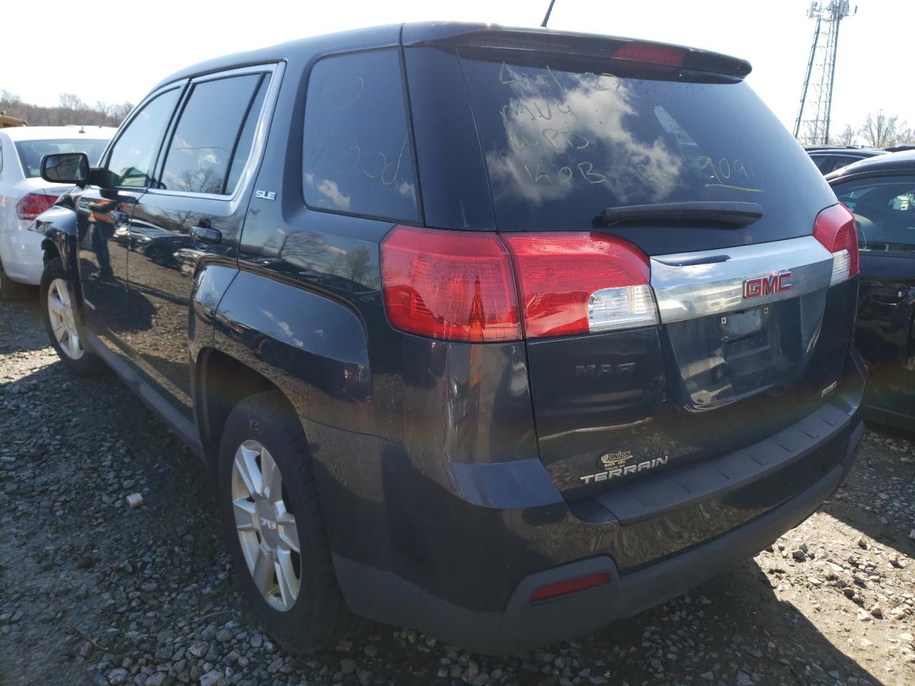 Photo 3 from auction – 2013 GMC TERRAIN SL with VIN 2GKFLREK5D6279091