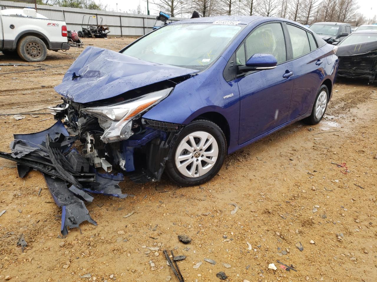 Photo 2 from auction – 2016 TOYOTA PRIUS with VIN JTDKBRFUXG3500614
