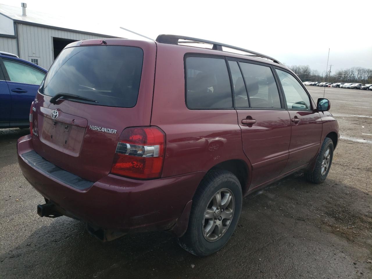 Photo 4 from auction – 2007 TOYOTA HIGHLANDER with VIN JTEHP21A770202163