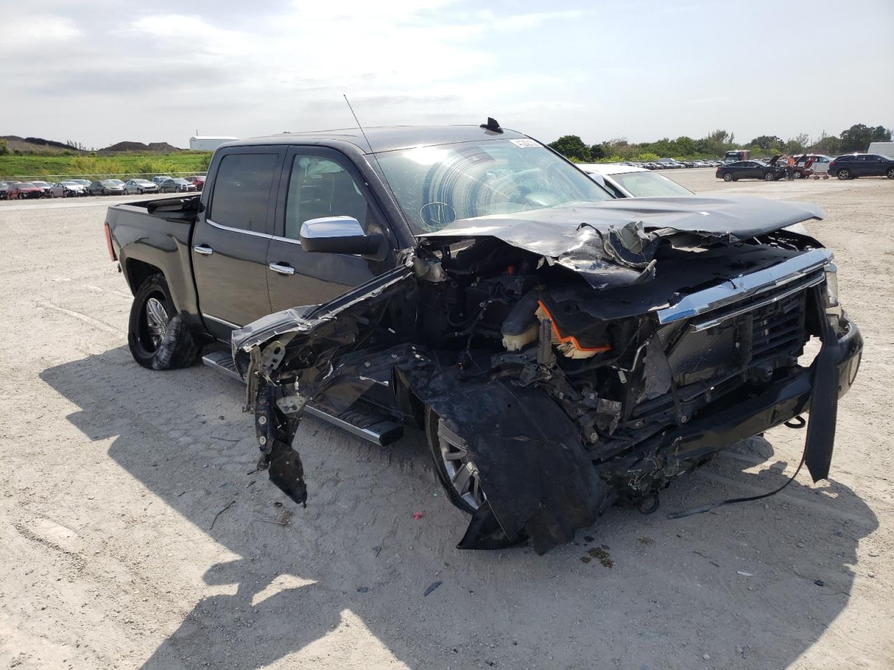 CHEVROLET SILVERADO 2017 with VIN 3GCUKTEC8HG447960 - Photo from auction