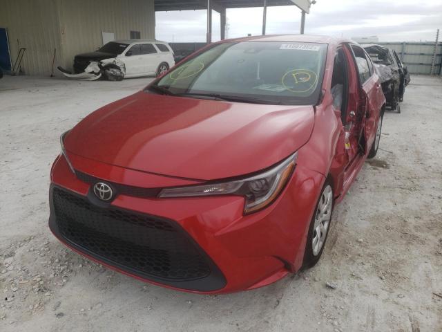Photo 2 from auction – 2020 TOYOTA COROLLA LE with VIN 5YFEPRAE8LP045181