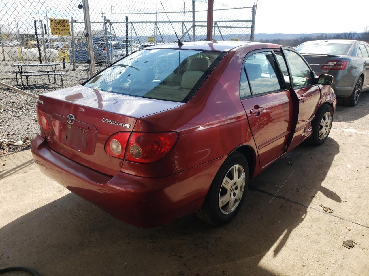 Photo 4 from auction – 2007 TOYOTA COROLLA CE with VIN 2T1BR32E97C790827