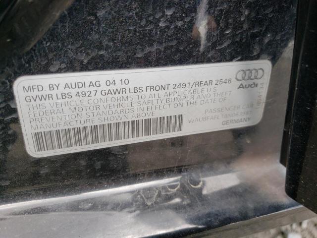 Photo 10 from auction – 2010 AUDI A4 PREMIUM with VIN WAUBFAFL1AN063981