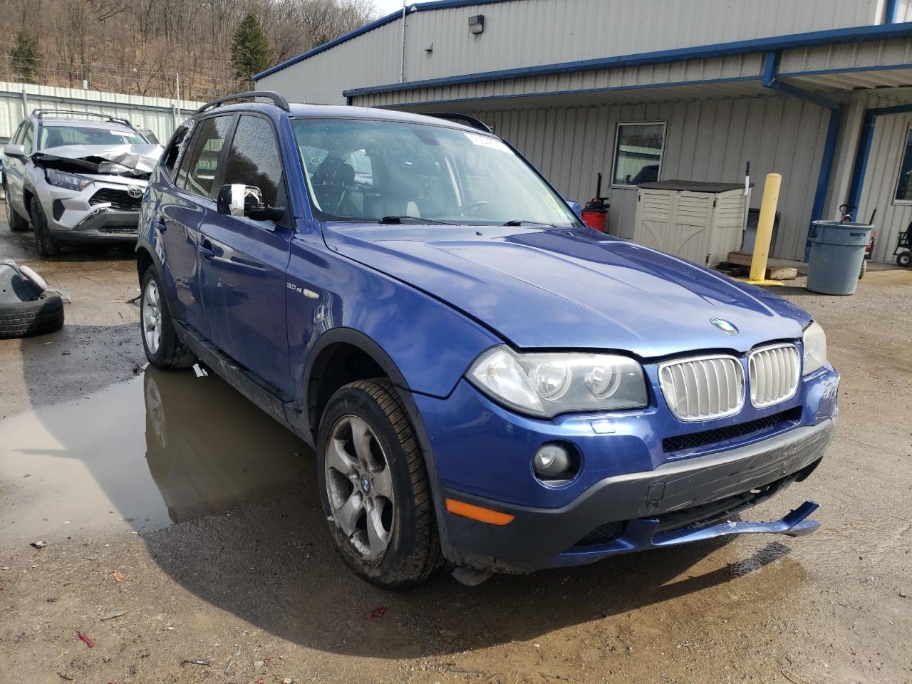 BMW X3 3.0SI 2007 with VIN WBXPC93407WF03940 - Photo from auction