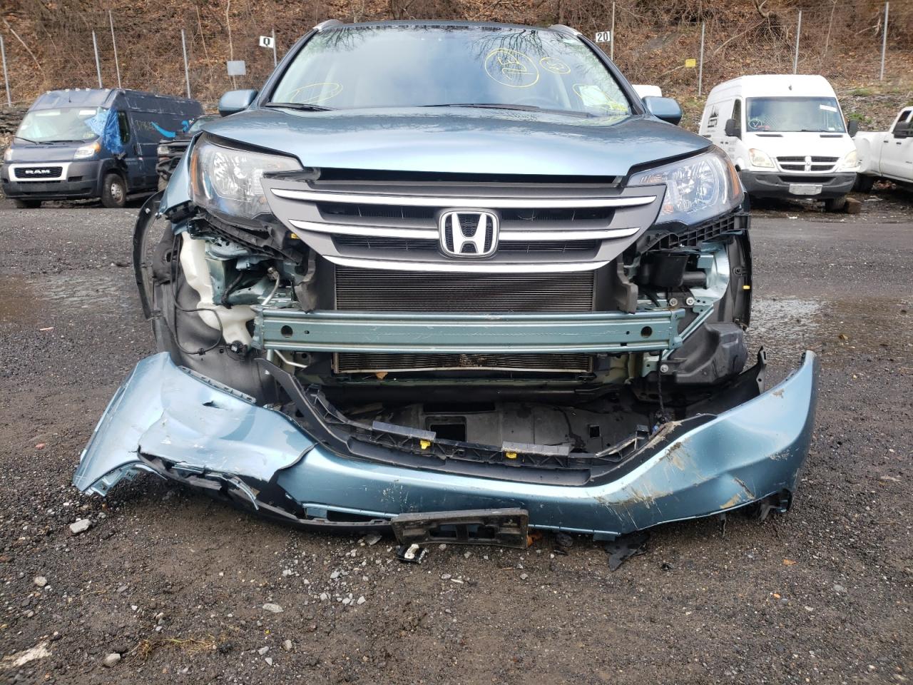 Photo 9 from auction – 2014 HONDA CR-V EXL with VIN 2HKRM4H74EH613706