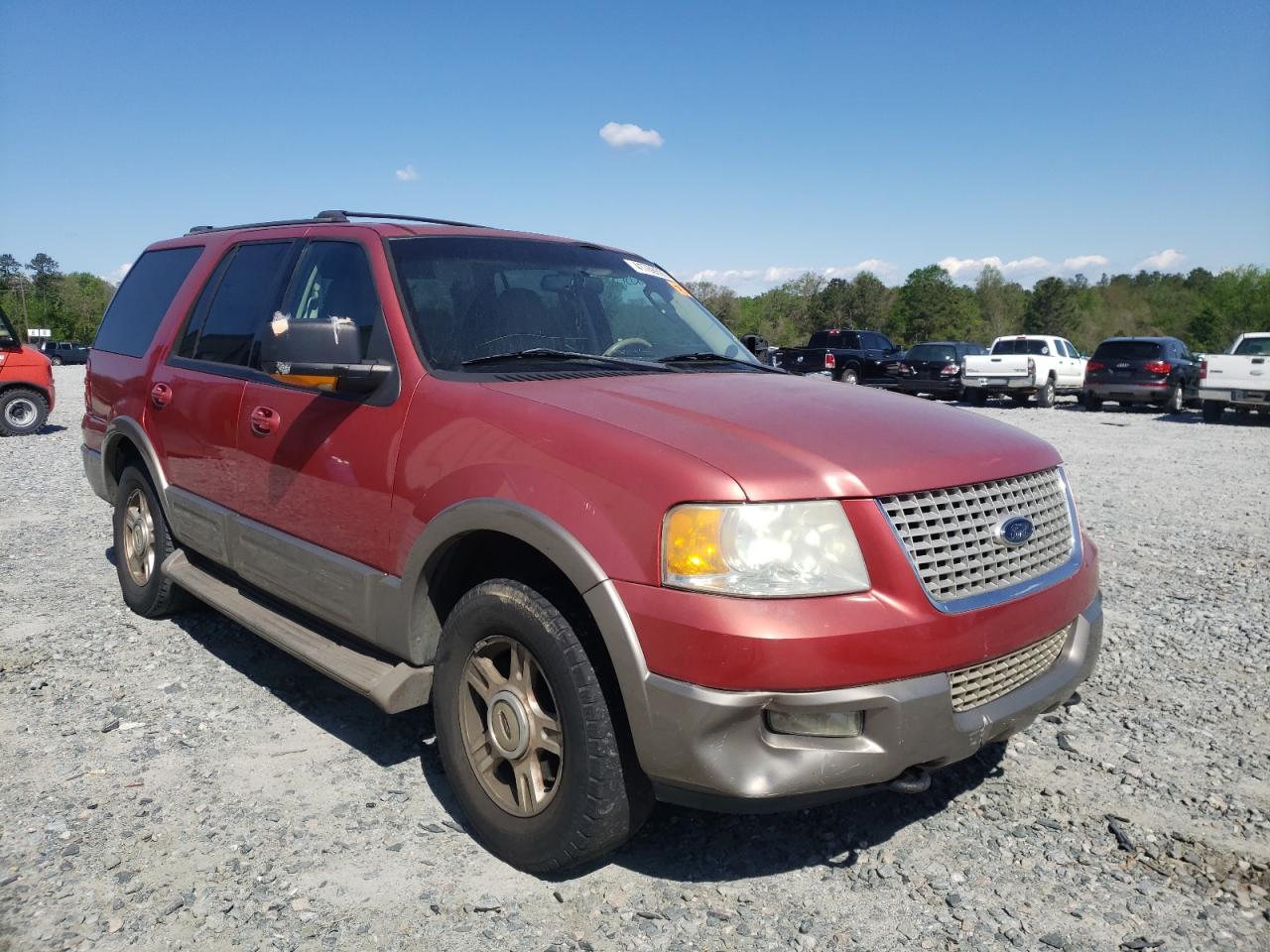 FORD EXPEDITION 2003 with VIN 1FMFU18L83LC30550 - Photo from auction