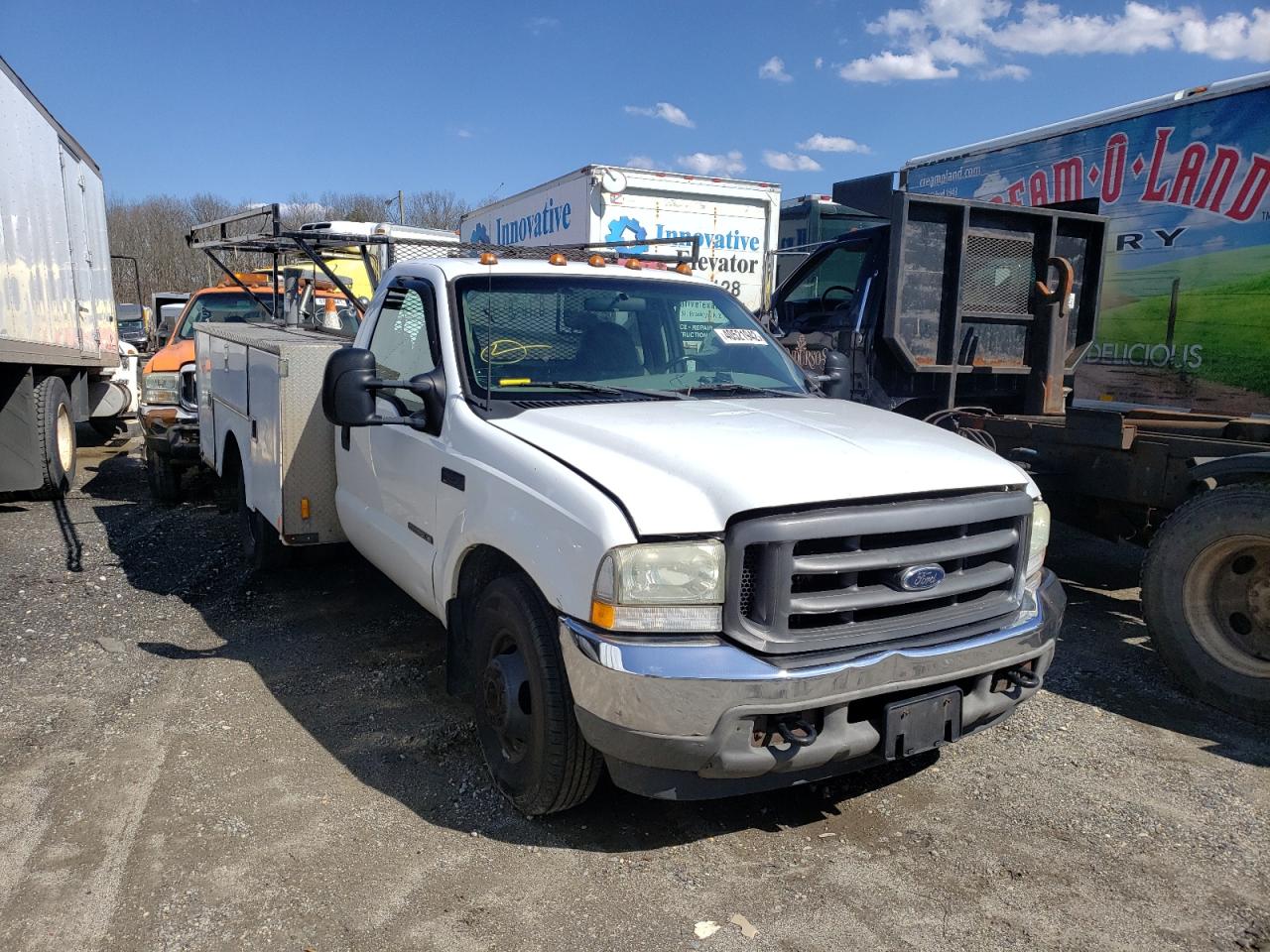 FORD F350 SUPER 2002 with VIN 1FDWF36F92ED29206 - Photo from auction