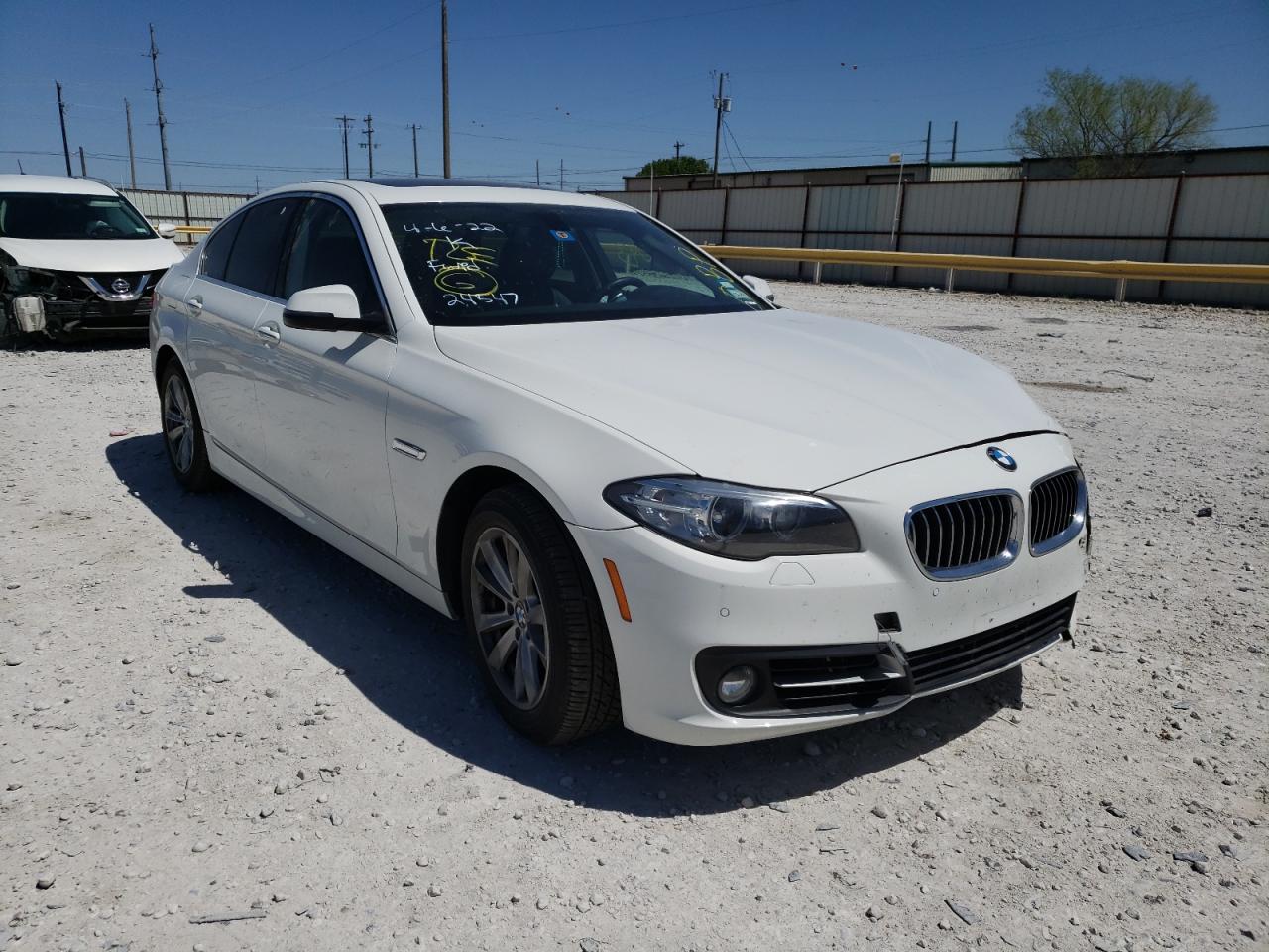 BMW 528 I 2016 with VIN WBA5A5C50GD526474 - Photo from auction
