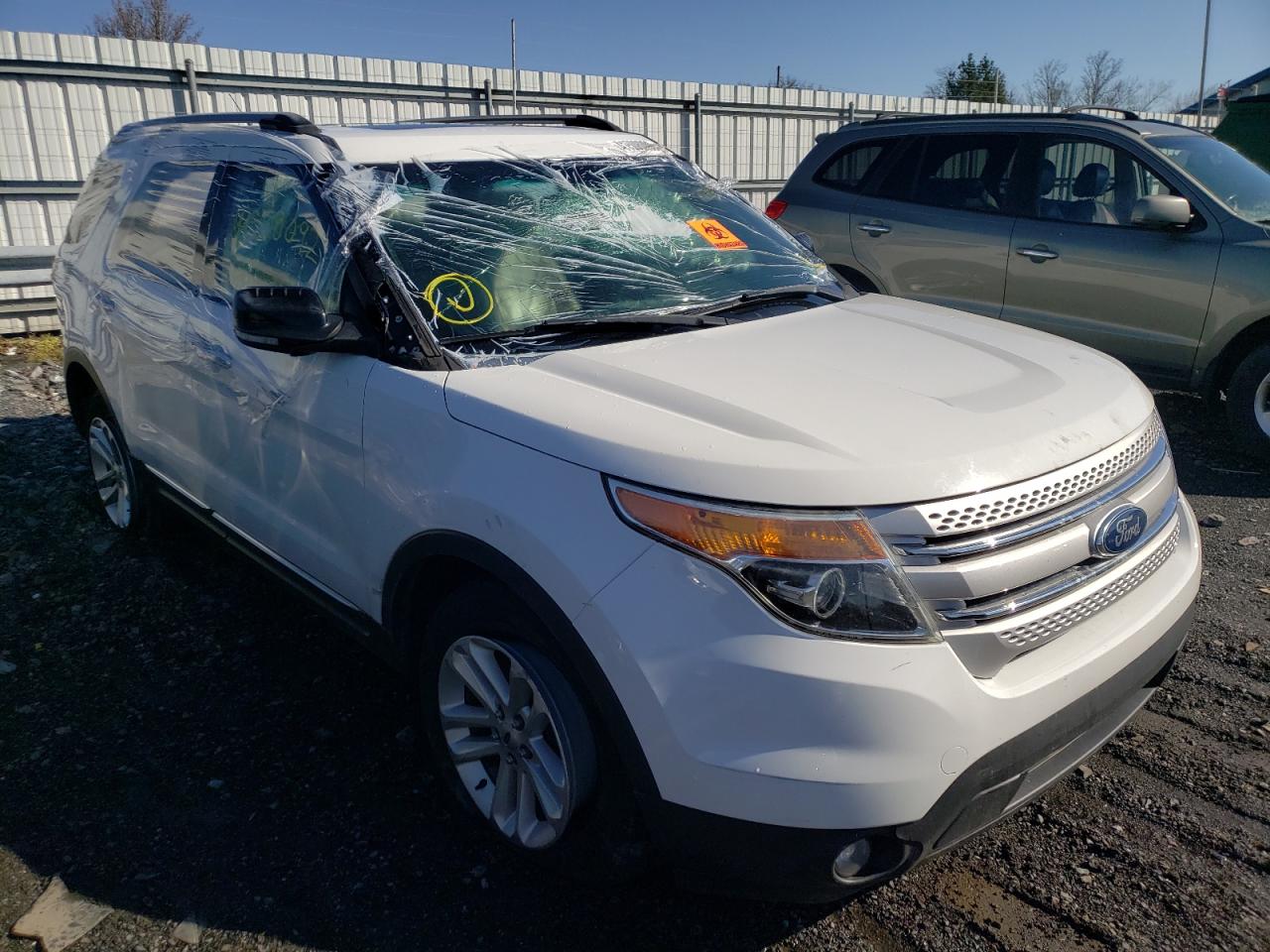FORD EXPLORER X 2014 with VIN 1FM5K8D80EGA15784 - Photo from auction