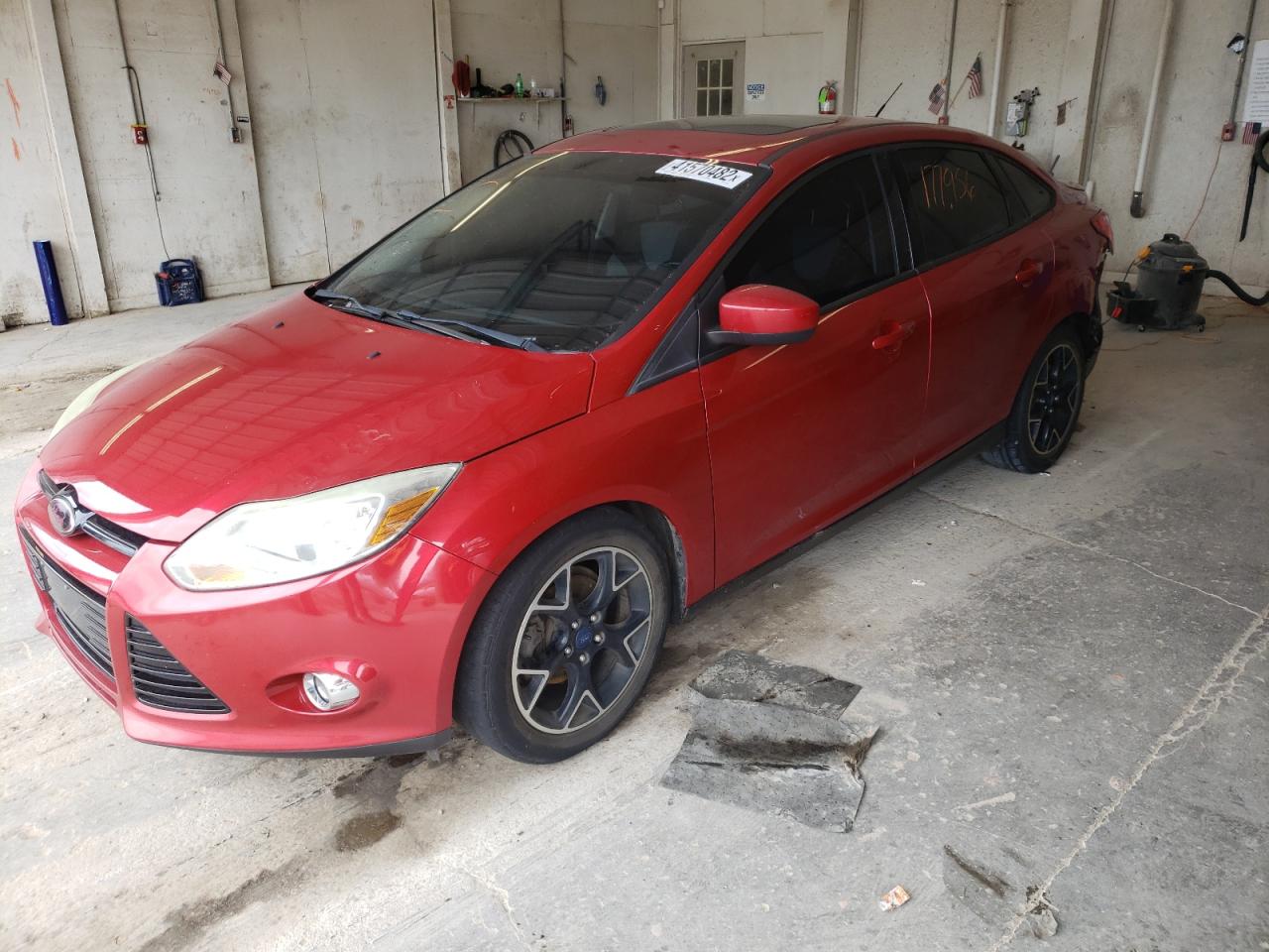 Photo 2 from auction – 2012 FORD FOCUS SE with VIN 1FAHP3F27CL117723