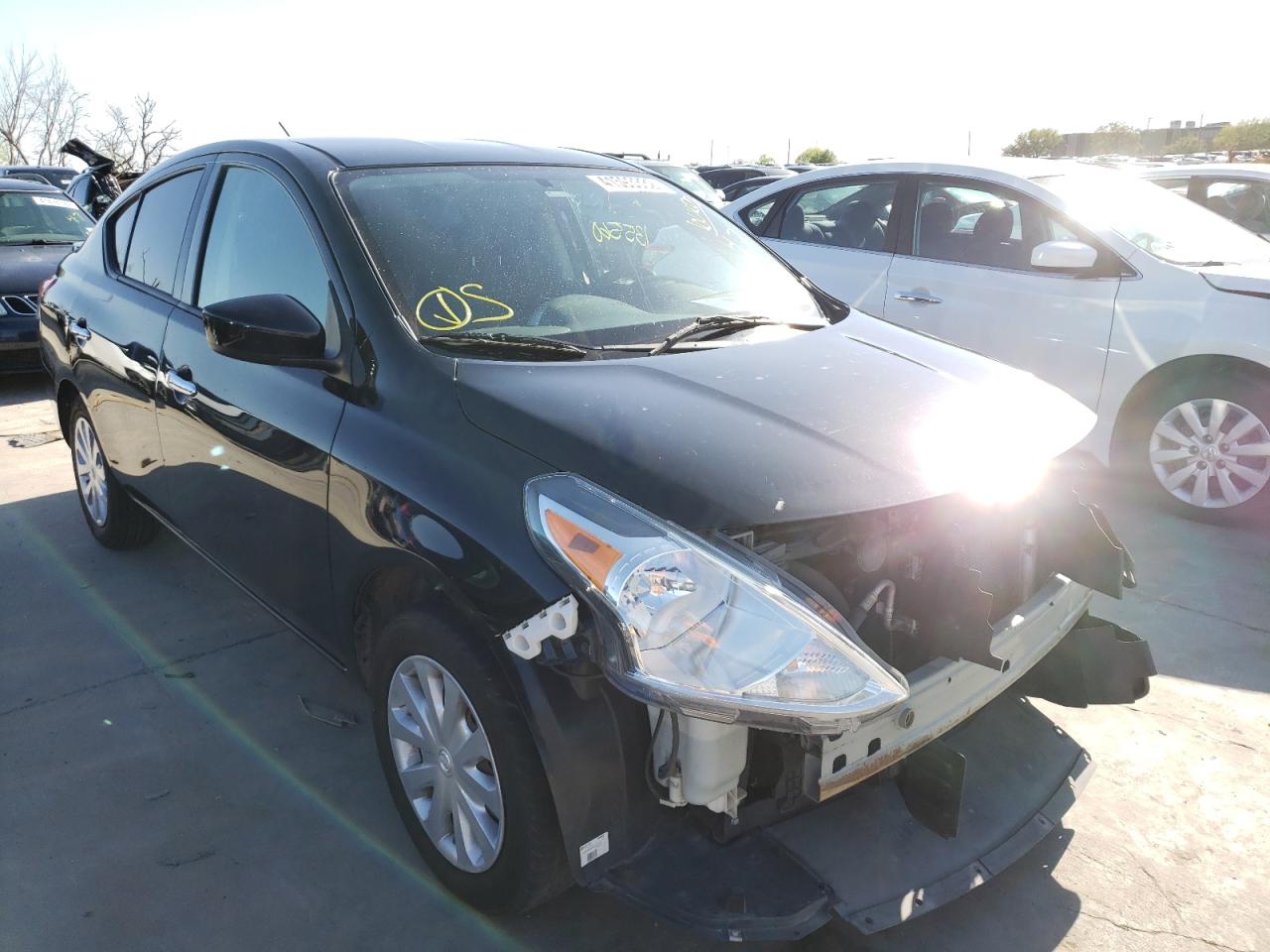 NISSAN VERSA S 2015 with VIN 3N1CN7AP2FL887408 - Photo from auction
