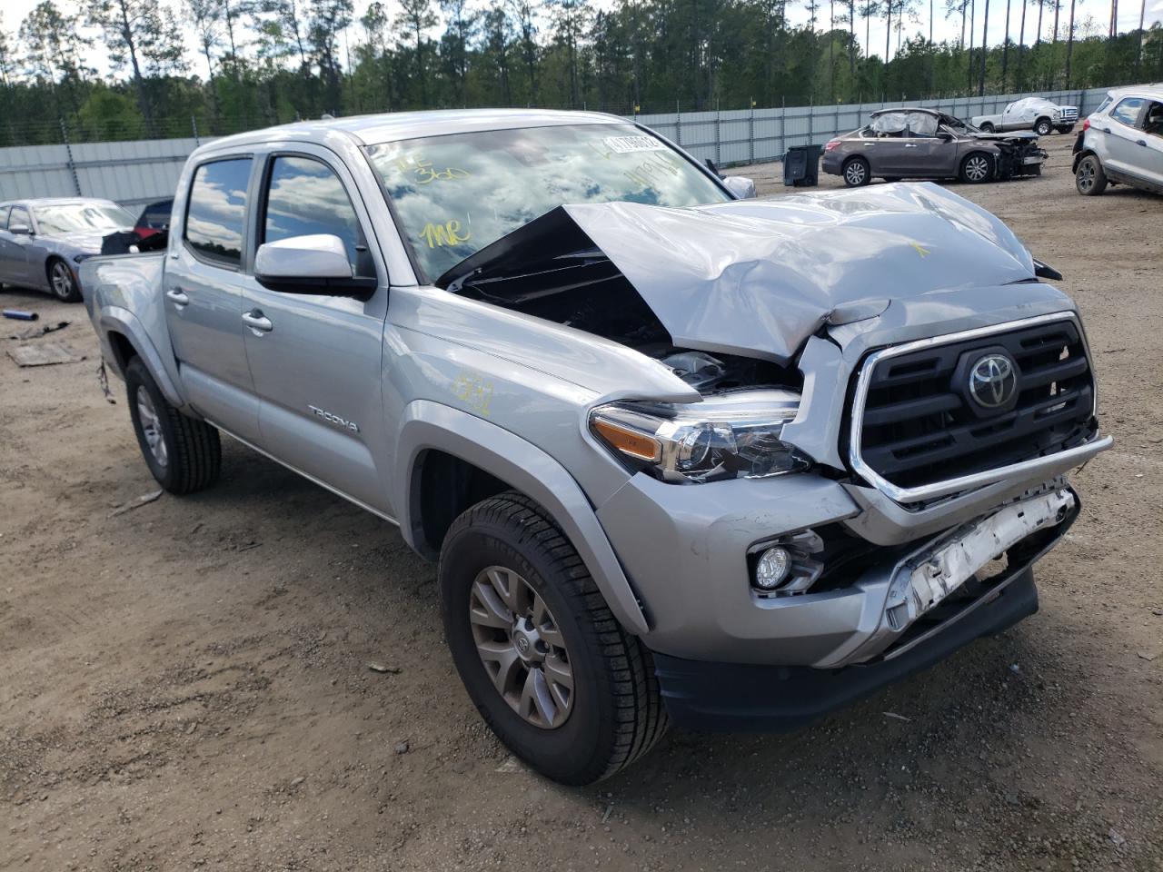 TOYOTA TACCOMA 2018 with VIN 5TFAX5GN0JX130044 - Photo from auction