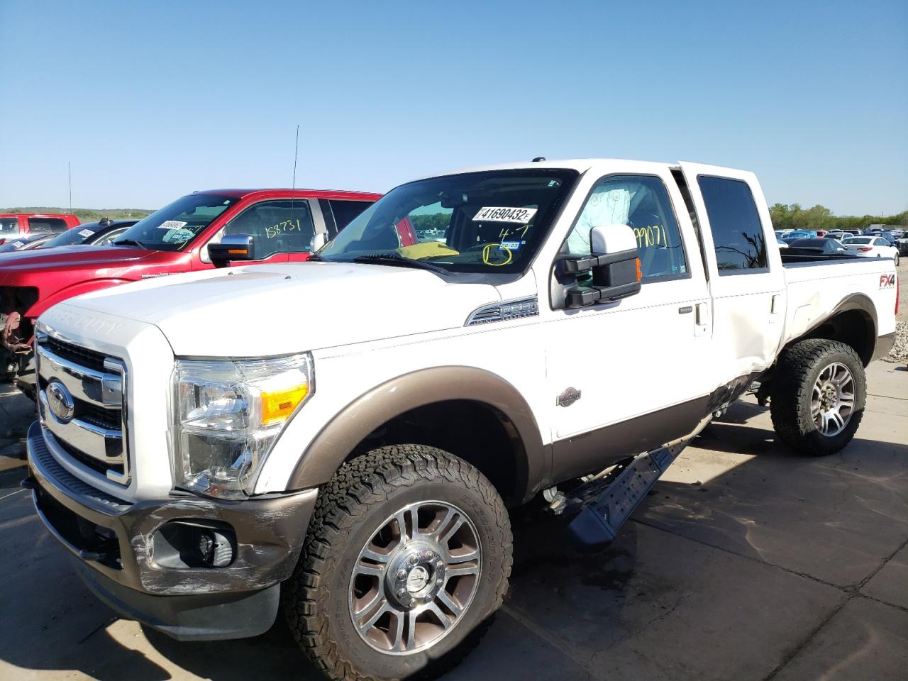 Photo 9 from auction – 2015 FORD F250 SUPER with VIN 1FT7W2BT7FEB05940
