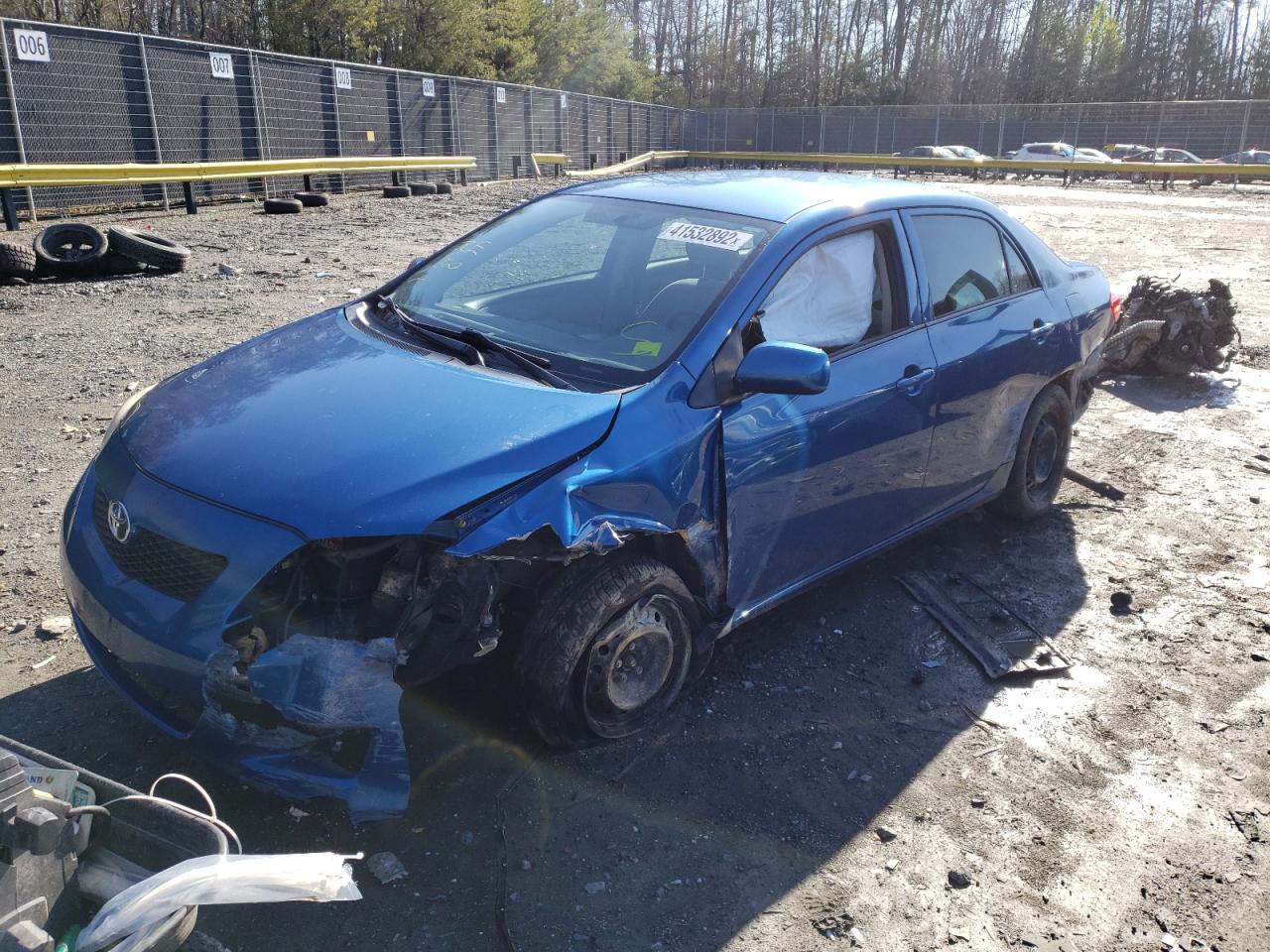 Photo 9 from auction – 2009 TOYOTA COROLLA BA with VIN JTDBL40E999031338