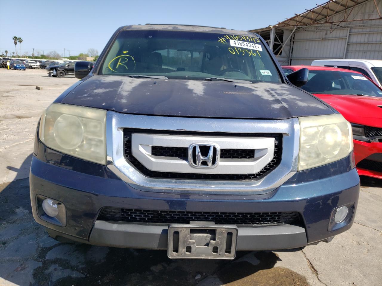 Photo 9 from auction – 2009 HONDA PILOT EXL with VIN 5FNYF38559B013361