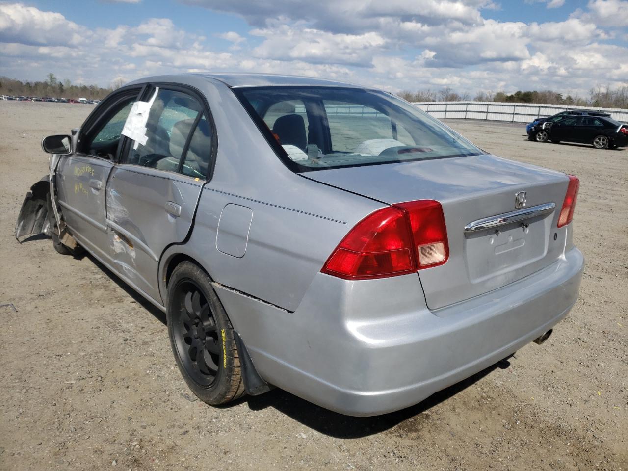 Photo 3 from auction – 2001 HONDA CIVIC DX with VIN 1HGES26741L067976