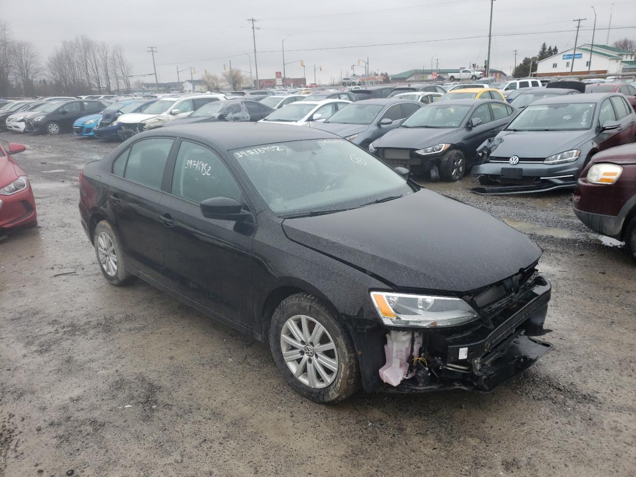 VOLKSWAGEN JETTA BASE 2011 with VIN 3VW1K7AJ1BM384513 - Photo from auction