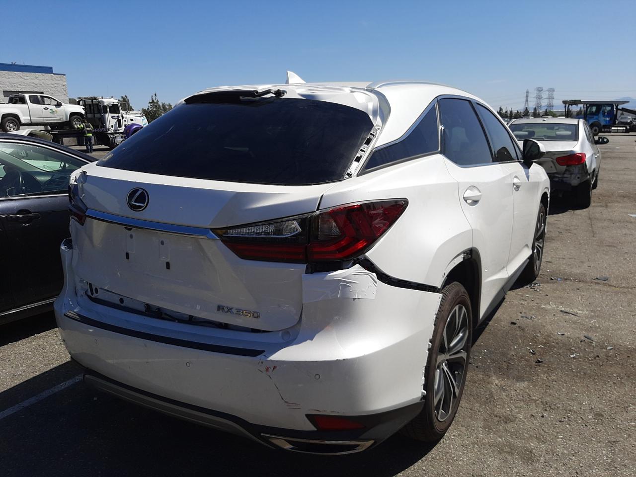 Photo 4 from auction – 2021 LEXUS RX 350 with VIN 2T2HZMAA2MC198661