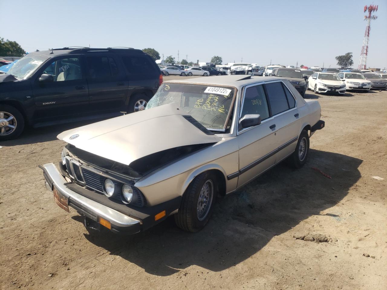 Photo 2 from auction – 1984 BMW 528 E with VIN WBADK7303E9203772