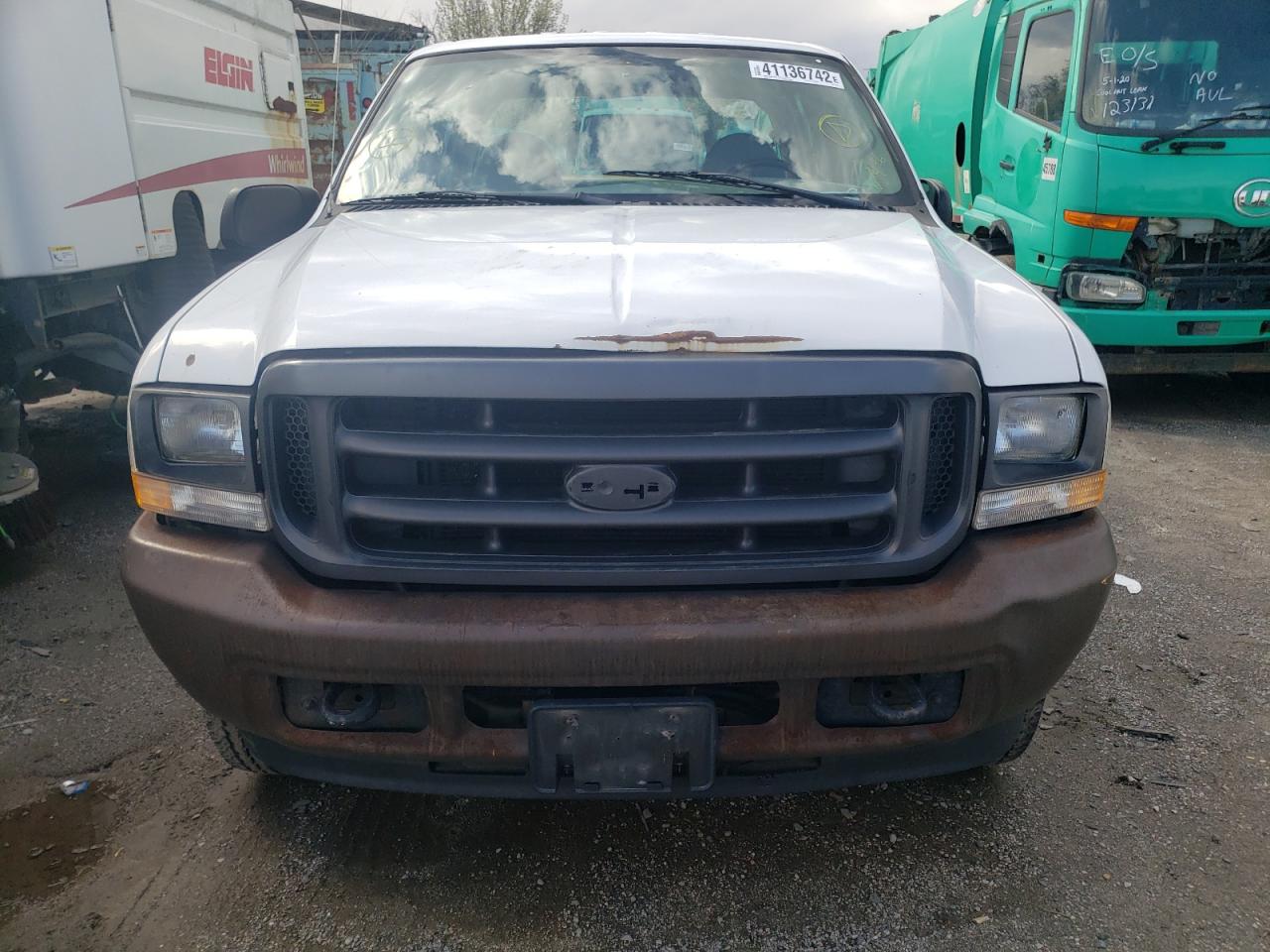 Photo 9 from auction – 2004 FORD F250 SUPER with VIN 1FTNW21L84EC14381