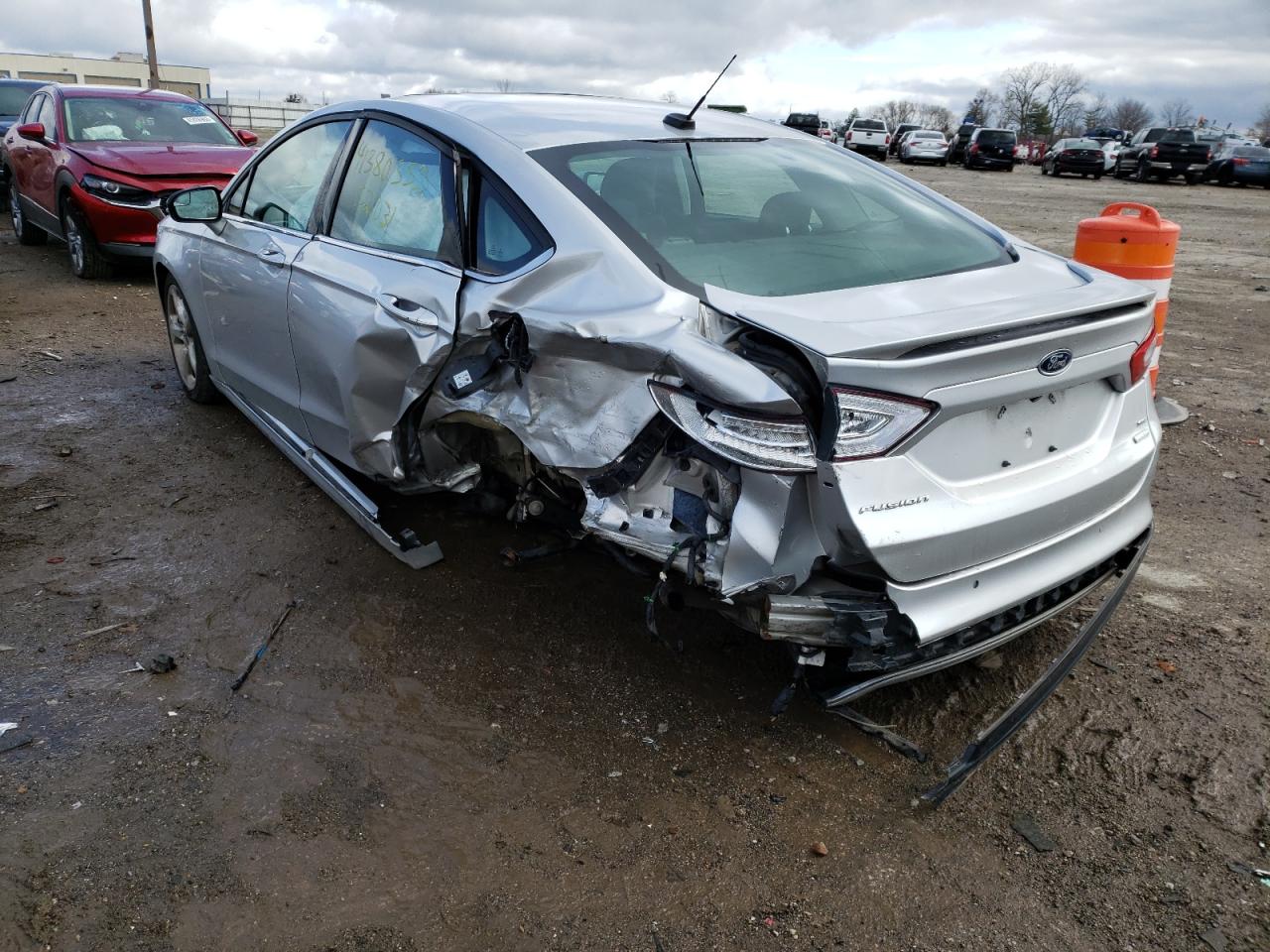 Photo 3 from auction – 2016 FORD FUSION SE with VIN 3FA6P0H99GR257411