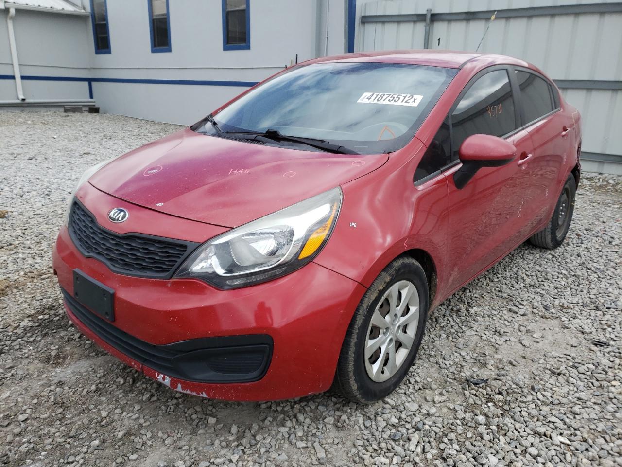 Photo 2 from auction – 2014 KIA RIO LX with VIN KNADM4A31E6326204